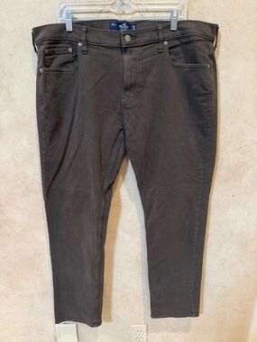 Hollister Men’s Brown Slim straight Jeans 38x32